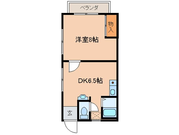 サウンドグレ－スＰａｒｔⅡの物件間取画像